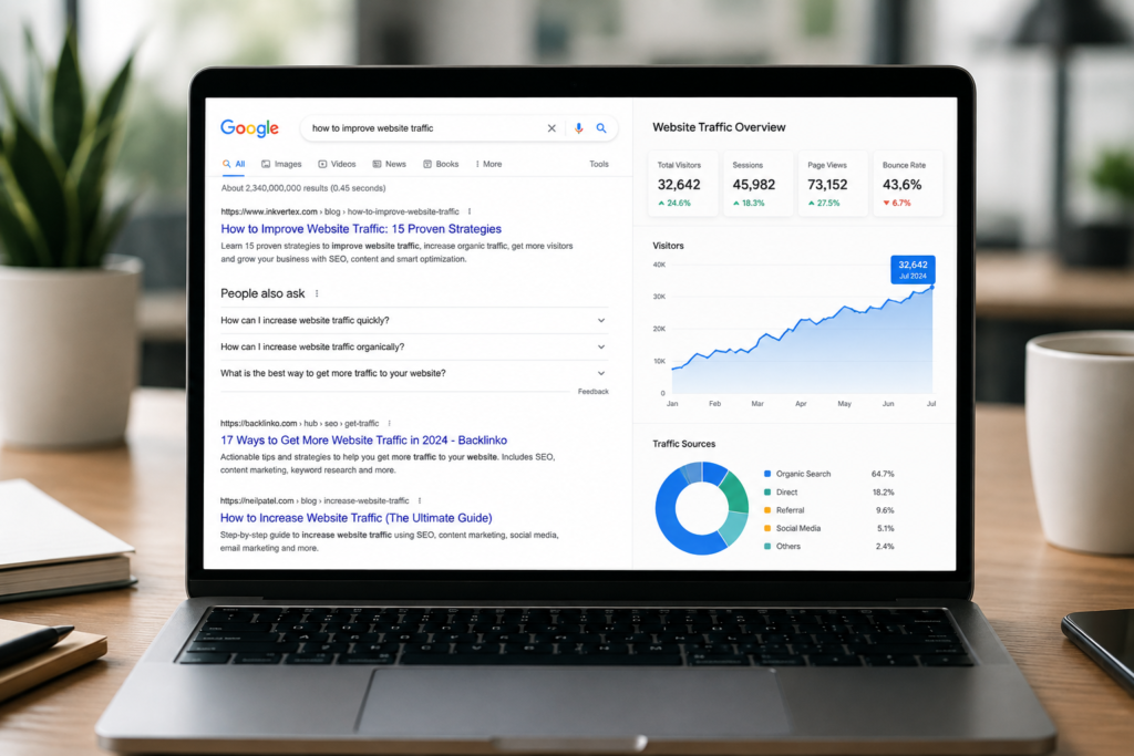How to Improve Website Traffic (15 Proven SEO Strategies) How to improve website traffic through SEO
