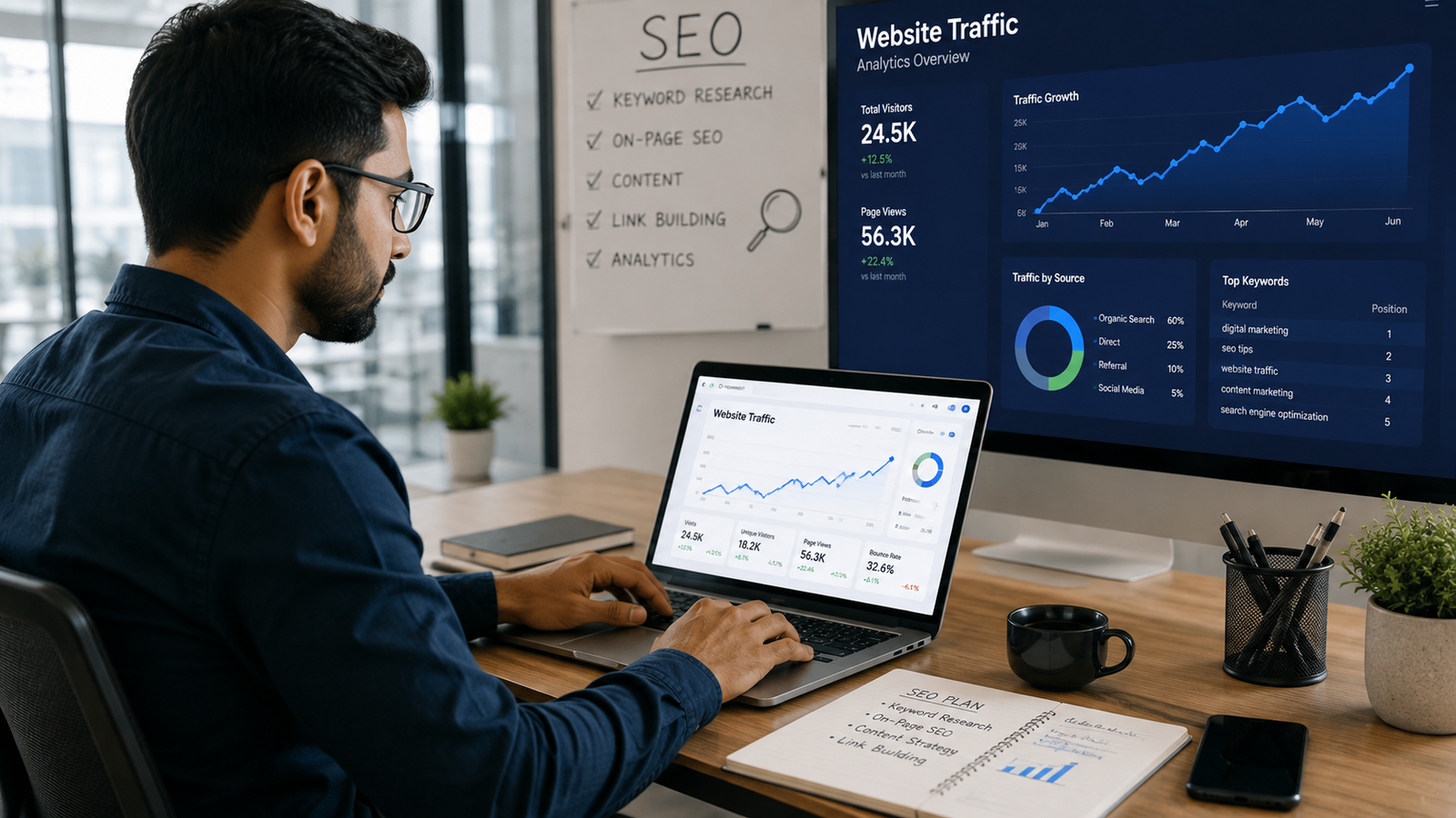 How to improve website traffic with 15 proven SEO strategies